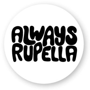 Lot de 5 Stickers ronds - ALWAYS RUPELLA