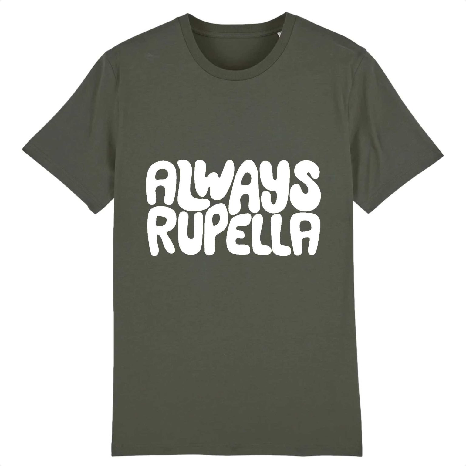T-shirt mixte 100% coton bio - ALWAYS RUPELLA